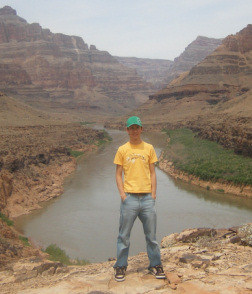 Michael Cheney in Grandy Canyon